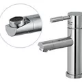 Vòi Lavabo Nóng Lạnh 1 Lỗ Đầu Xoay Hàn Quốc Ecofa E 401A