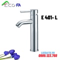 Vòi Lavabo nóng lạnh 1 thân cao Ecofa E-401L