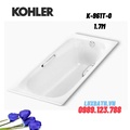 Bồn tắm gang tráng men đặt lòng Kohler K-961T-0 1.7m