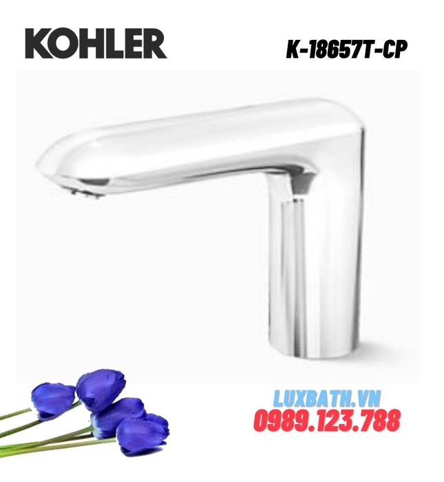 Vòi chậu rửa 1 lỗ cảm biến Kohler K-18657T-CP