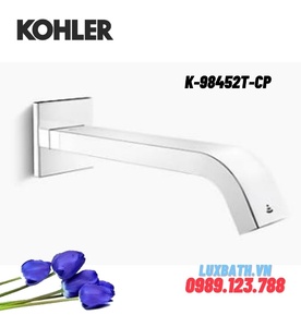 Vòi chậu rửa 1 lỗ gắn tường cảm biến Kohler K-98452T-CP