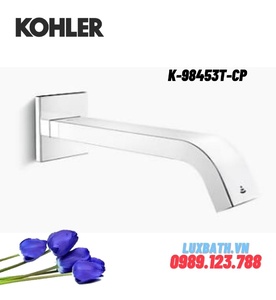 Vòi chậu rửa 1 lỗ gắn tường cảm biến Kohler K-98453T-CP