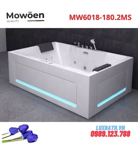 Bồn tắm đặt sàn Massage Mowoen MW6018-180.2MS 