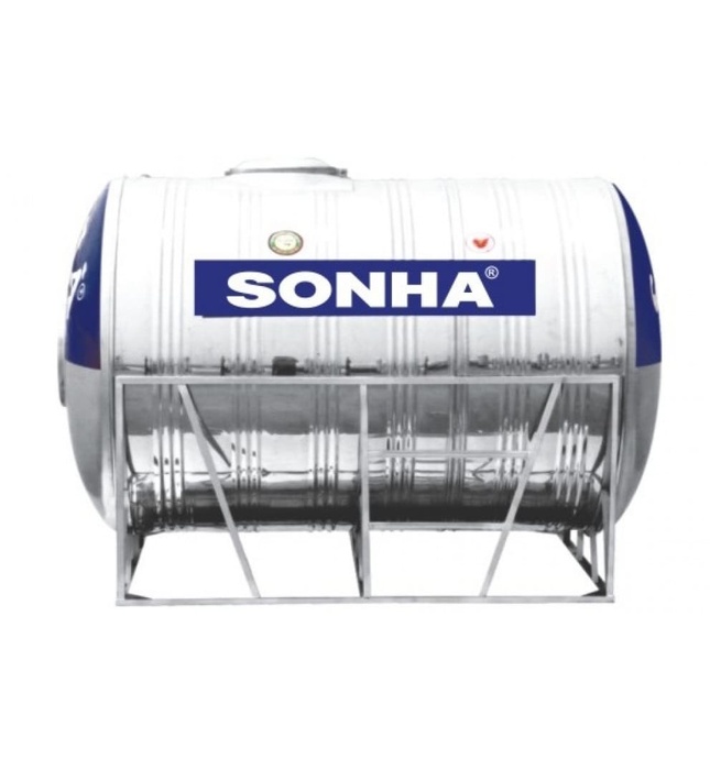 Bồn Nước Inox SUS304 Sơn Hà 3000L Nằm Ngang SH 3000N F1380 