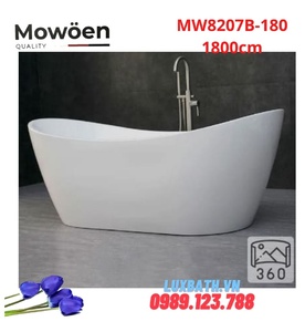 Bồn tắm đặt sàn Mowoen MW8207B-180 1800cm
