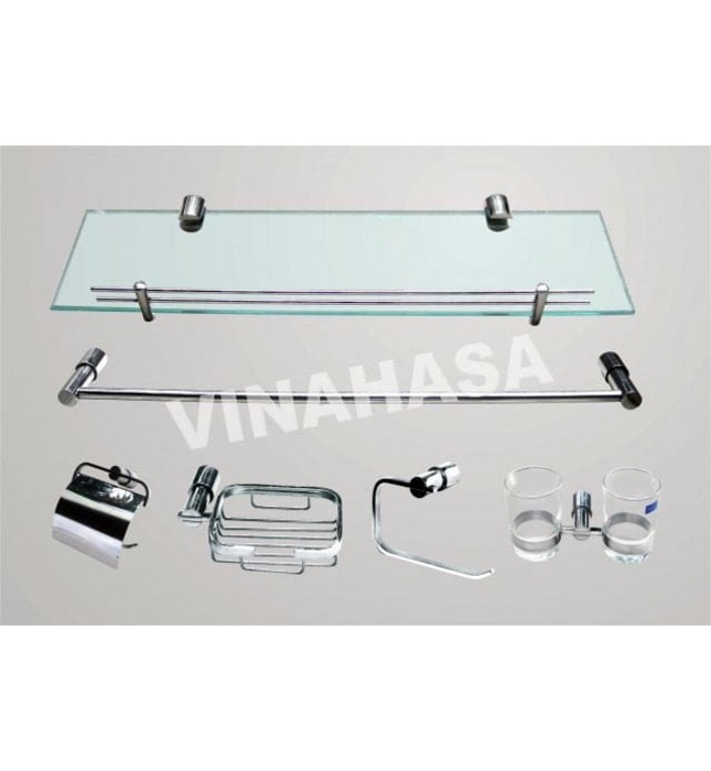 Bộ phụ kiện nhà tắm 6 món inox Vinahasa M2200