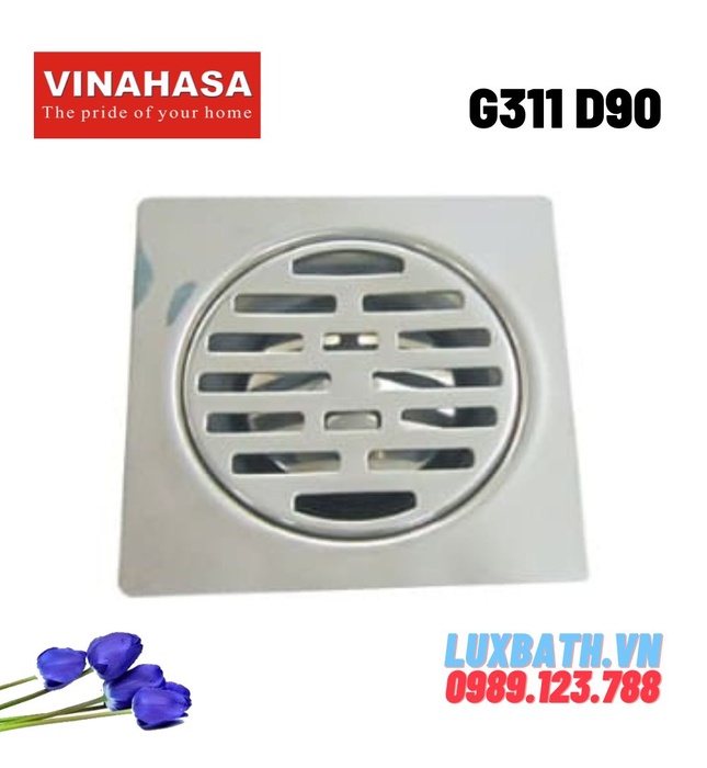 Ga thoát sàn Vinahasa G311 D90 120x120mm