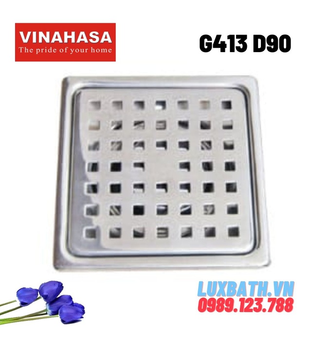 Ga thoát sàn Vinahasa G413 D90 150x150mm