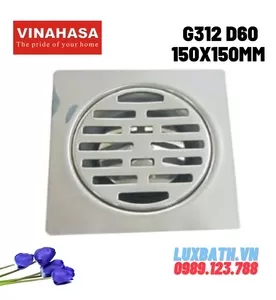 Ga Thoát Sàn Vinahasa G312 D60 150x150mm