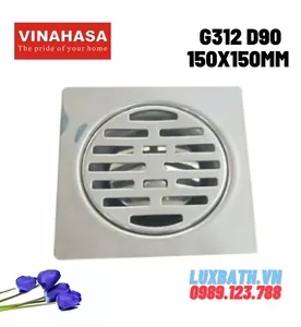 Ga Thoát Sàn Vinahasa G312 D90 150x150mm