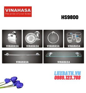 Bộ phụ kiện nhà tắm 6 món inox Vinahasa HS9800