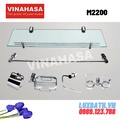 Bộ phụ kiện nhà tắm 6 món inox Vinahasa M2200