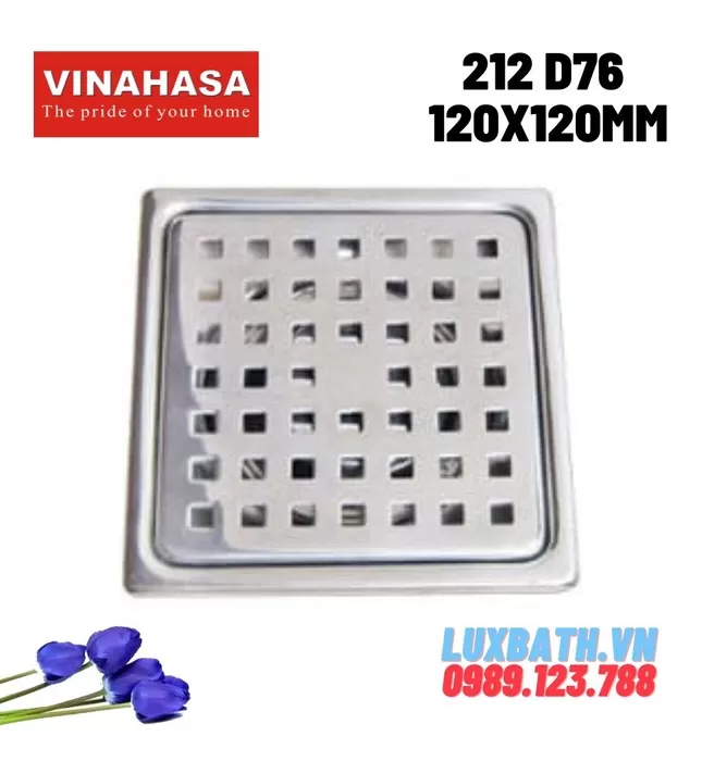 Ga Thoát Sàn Vinahasa G212 D76 120x120mm
