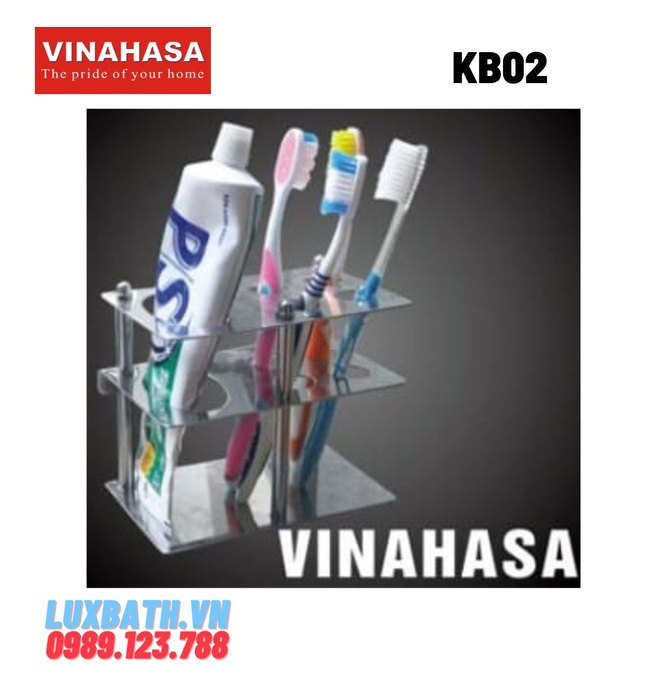 Kệ đựng cốc đánh răng đa năng Vinahasa KB02