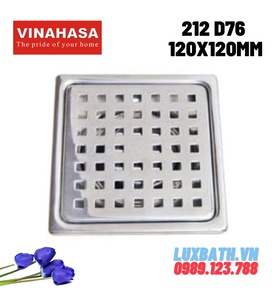 Ga thoát sàn Vinahasa 212 D76 120x120mm