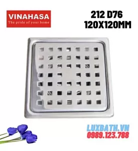 Ga Thoát Sàn Vinahasa G212 D76 120x120mm