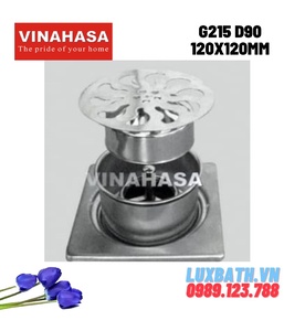 Ga thoát sàn Vinahasa G215 D90 120x120mm
