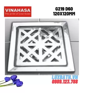 Ga Thoát Sàn Vinahasa G219 D60 120x120mm