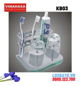 Kệ đựng cốc đánh răng đa năng Vinahasa KB03