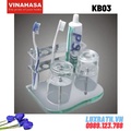 Kệ đựng cốc đánh răng đa năng Vinahasa KB03