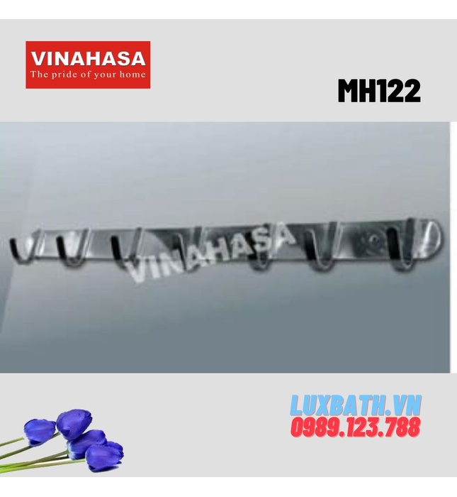 Móc áo inox 7 vấu Vinahasa MH122