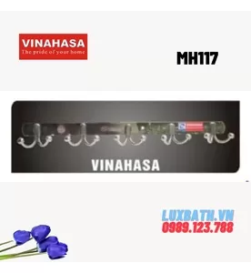 Móc áo inox 5 vấu đôi núm Vinahasa MH117
