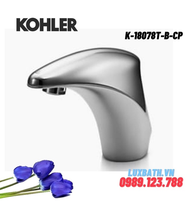 Vòi chậu rửa 1 lỗ cảm biến Kohler K-18078T-B-CP