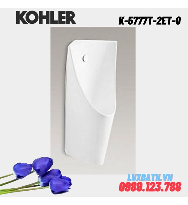 Bồn tiểu nam cảm ứng treo tường Kohler K-5777T-2ET-0