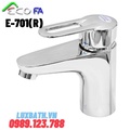 Vòi Lavabo nóng lạnh Hàn Quốc Ecofa E-701(R)