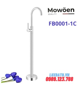 Vòi xả bồn tắm đặt sàn Mowoen FB0001-1C