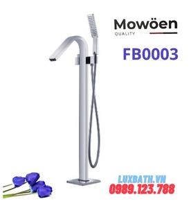 Vòi sen xả bồn tắm đặt sàn Mowoen FB0003