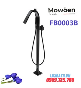 Vòi sen xả bồn tắm đặt sàn Mowoen FB0003B