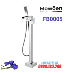 Vòi sen xả bồn tắm đặt sàn Mowoen FB0005