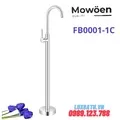 Vòi xả bồn tắm đặt sàn Mowoen FB0001-1C