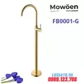 Vòi xả bồn tắm đặt sàn Mowoen FB0001-1G