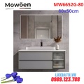 Bộ tủ chậu cao cấp Mowoen MW6652G-80 80x50cm