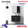 Bộ tủ chậu cao cấp đèn Led Mowoen MW6808S-80 80x48cm 
