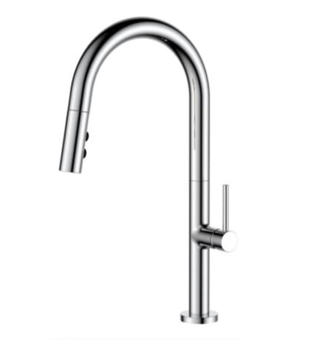 Vòi rửa bát nóng lạnh rút dây Mowoen MFK0002C