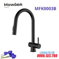 Vòi rửa bát nóng lạnh rút dây Mowoen MFK0003B