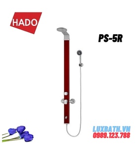 Vòi sen cây tắm đứng màu đỏ HADO PS-5R 
