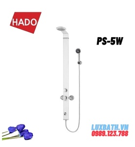 Vòi sen cây tắm đứng màu trắng HADO PS-5W