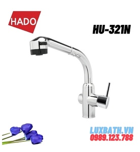 Vòi chậu rửa bát dây rút Hàn Quốc HADO HU-321N