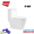 Bồn cầu 1 khối nắp êm Hàn Quốc HADO W-1901