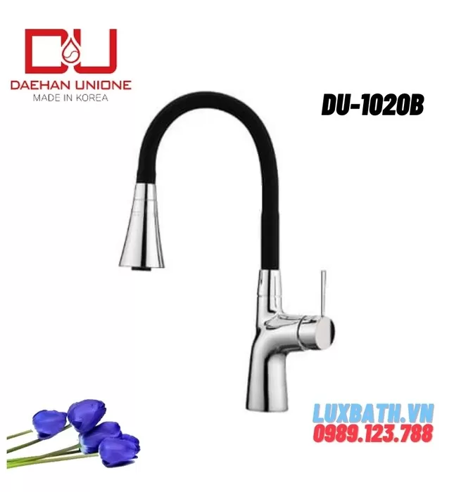 Vòi bếp gắn chậu cần mềm nhập khẩu Hàn Quốc Daehan DU-1020B