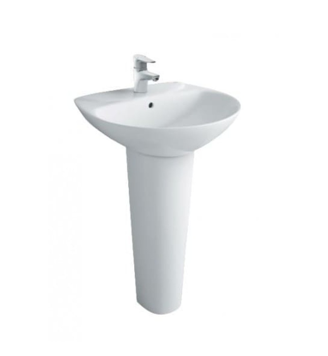 chậu rửa mặt chân dài Inax L-288V+L-288VD