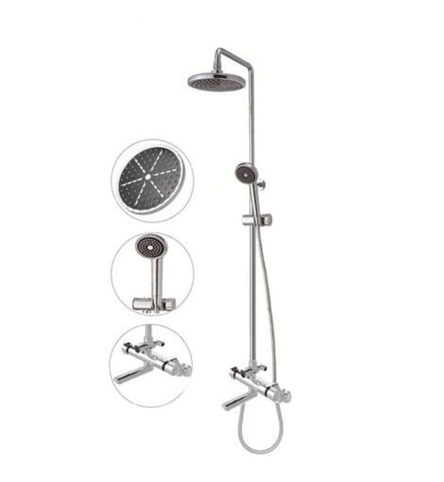 Vòi sen cây tắm đứng nhiệt độ Hàn Quốc HADO SB 8323