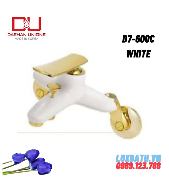 Vòi sen tắm Hàn Quốc Daehan D7-600C White
