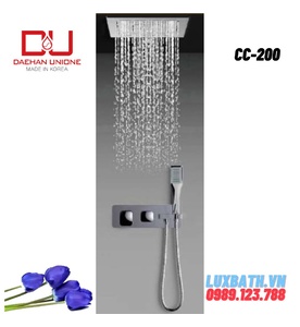 Vòi sen cây tắm đứng âm trần Hàn Quốc DAEHAN CC-200