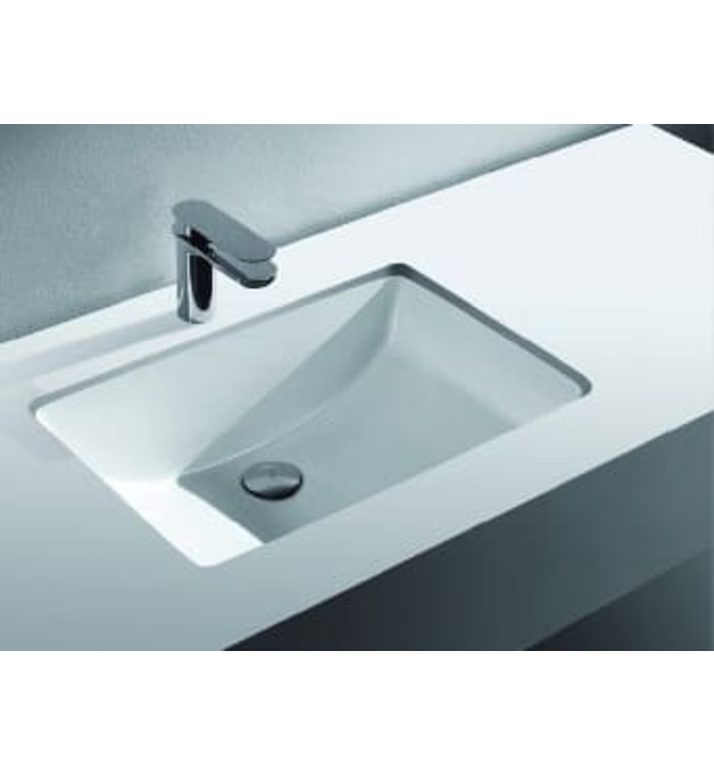 Chậu rửa mặt âm bàn cao cấp BRAVAT C22212W-ENG