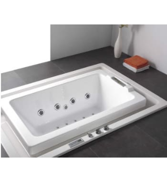 Bồn tắm âm sàn massage cao cấp BRAVAT B25903DW-4 1.9m